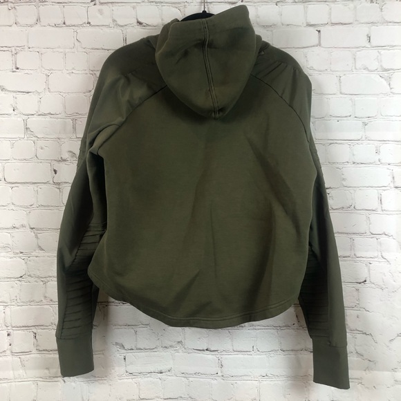 Puma Olive Green Hoodie - Picture 2 of 10